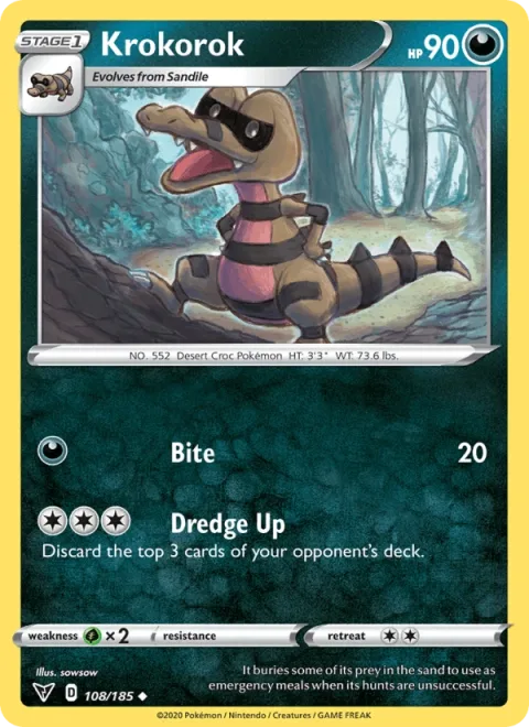 Krokorok Reverse Holo