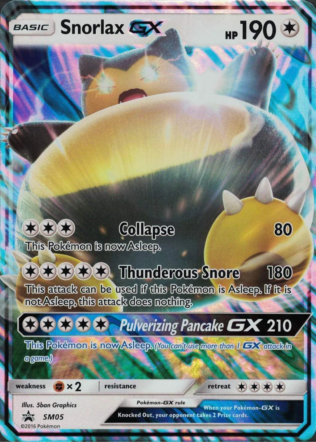 Snorlax GX Jumbo #SM05