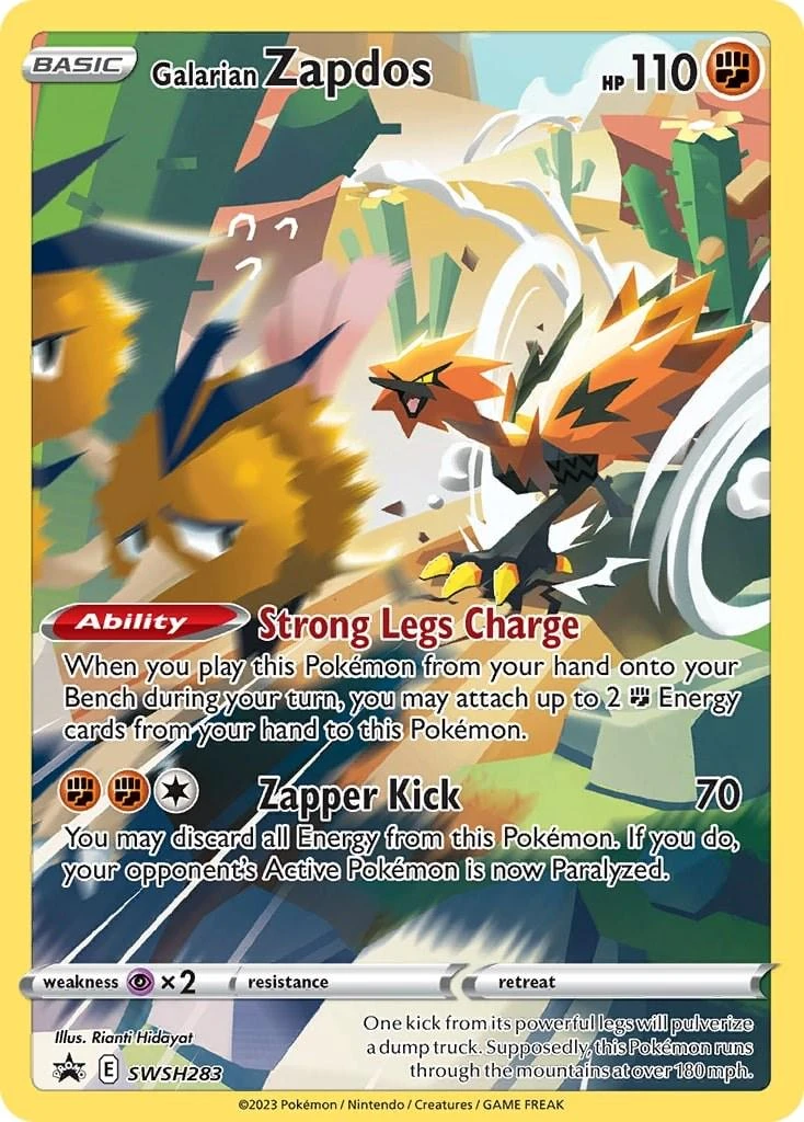 Galarian Zapdos Swsh283