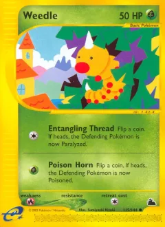 Weedle Reverse Holo