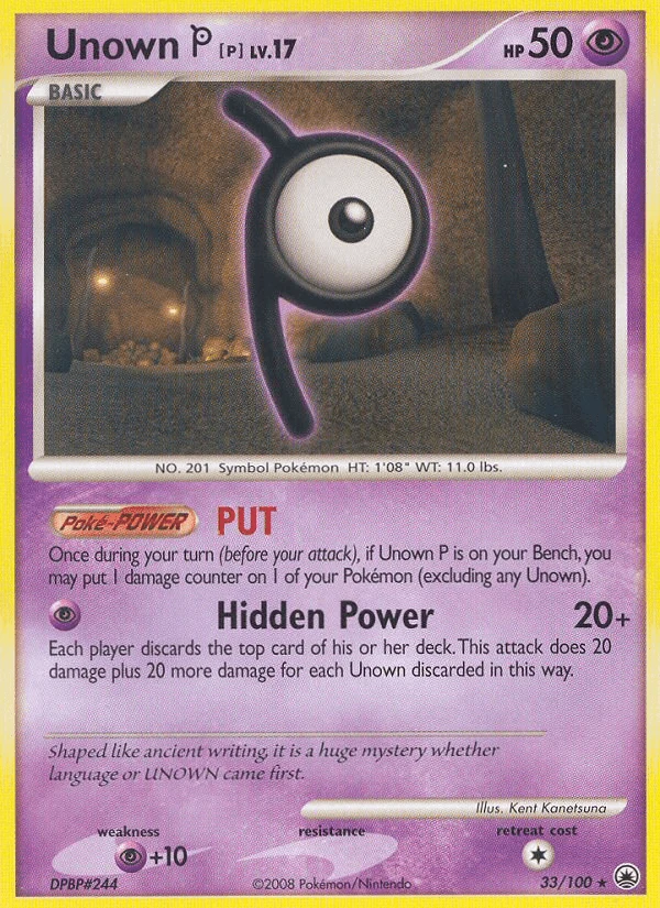 Unown P #33