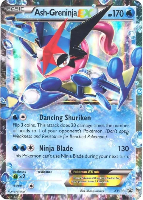 Ash Greninja Ex Xy133