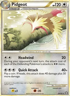 Pidgeot Reverse Holo