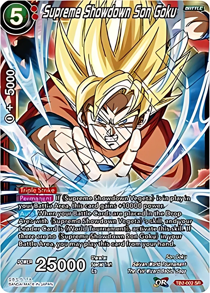 Supreme Showdown Son Goku [Tournament Promo] #TB2-002