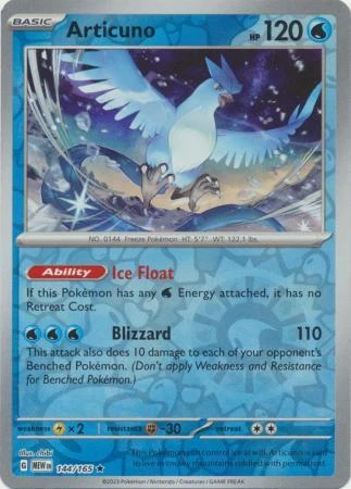 Articuno Reverse #144