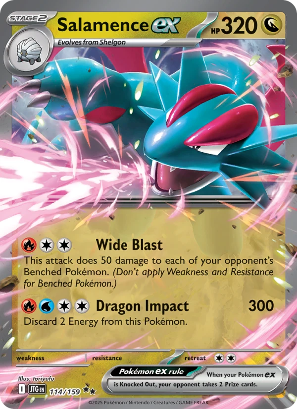 Salamence Ex #114