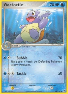 Wartortle Reverse Holo