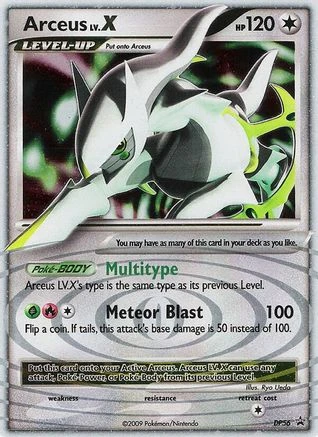 Arceus LV X #DP56