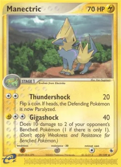 Manectric Reverse Holo
