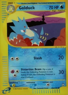 Golduck Reverse Holo 50a