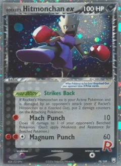 Rocket's Hitmonchan Ex