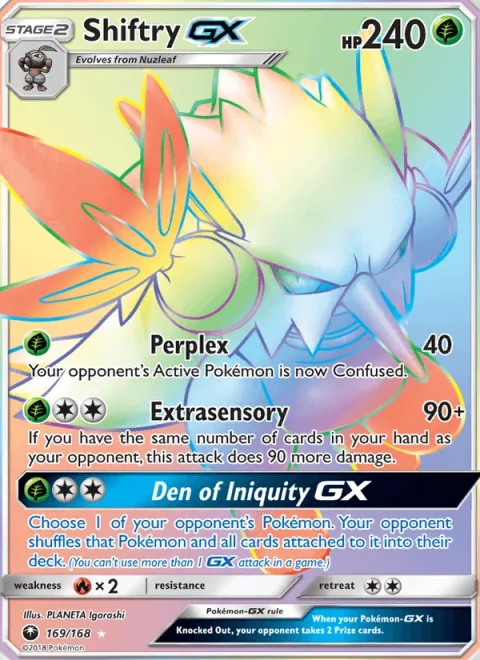 Shiftry Gx