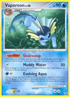 Vaporeon Reverse Holo