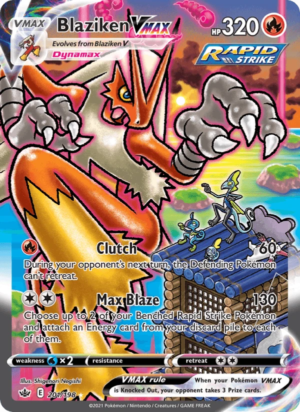 Blaziken Vmax #201