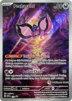 Pecharunt Pokemon Center