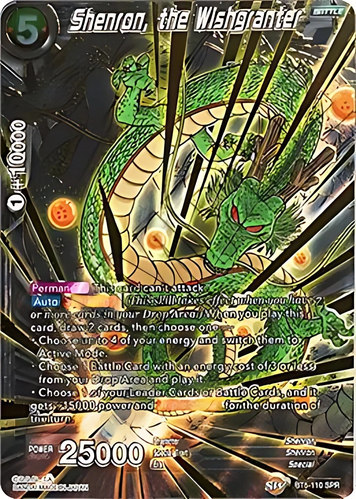 Shenron, the Wishgranter [SPR] #BT5-110