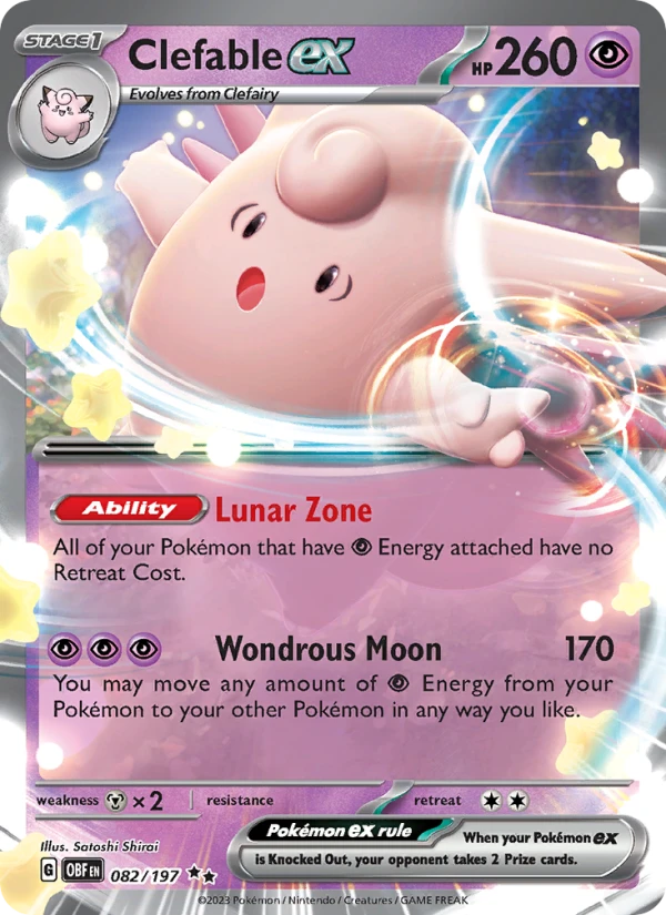 Clefable ex #82