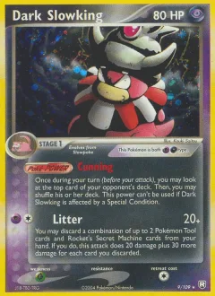 Dark Slowking Reverse Holo
