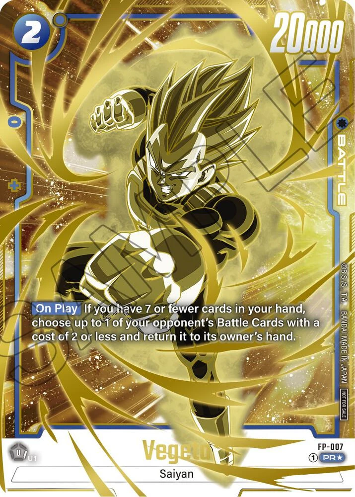 Vegeta [Gold] #FP-007