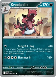 Krookodile Reverse Holo