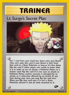 Lt Surge's Secret Plan
