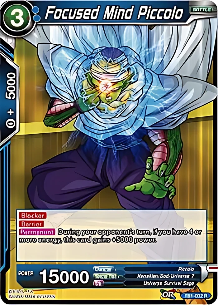 Focused Mind Piccolo [Tournament Promo] #TB1-032