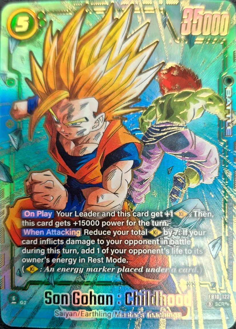 Son Gohan : Childhood [Super Alternate Art] #FB10-122
