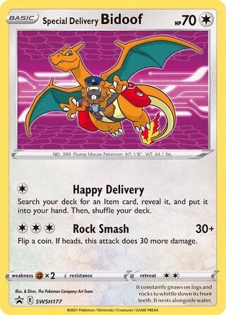 Special Delivery Bidoof Swsh177