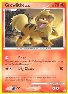 Growlithe Reverse Holo