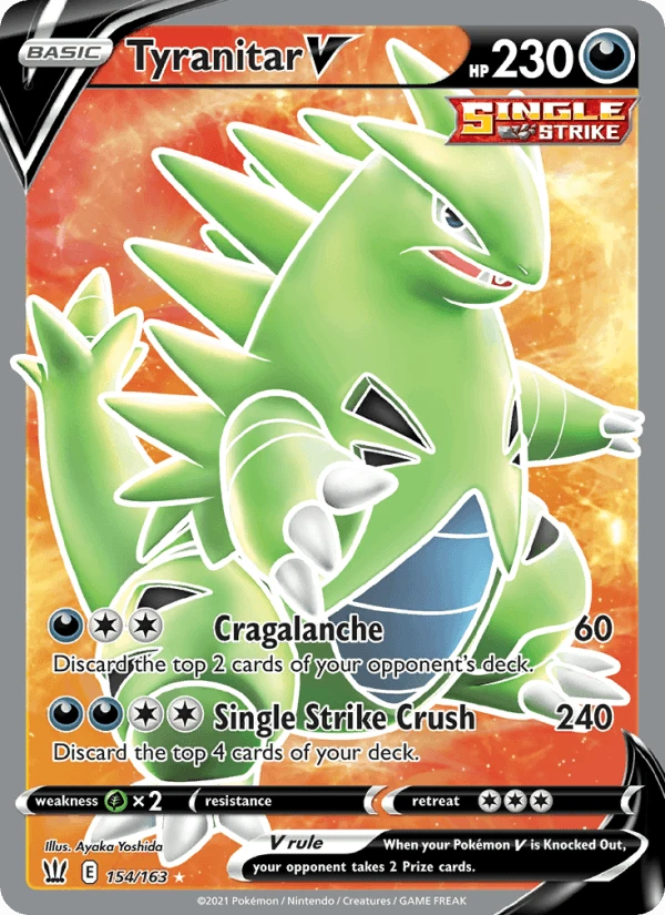 Tyranitar V #154