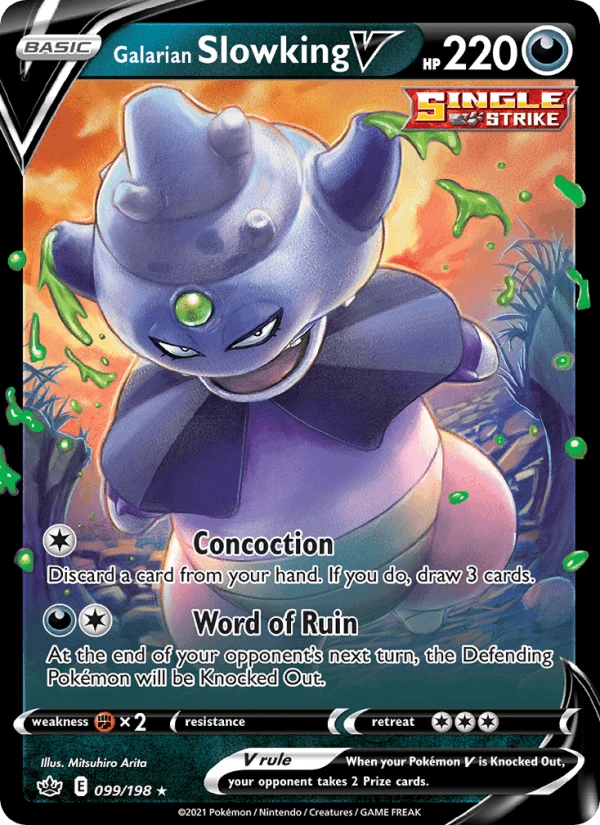 Galarian Slowking V #99