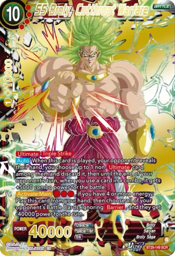 SS Broly, Cutthroat Warfare #BT29-149