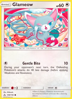 Glameow Reverse Holo