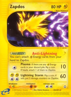 Zapdos Reverse Holo