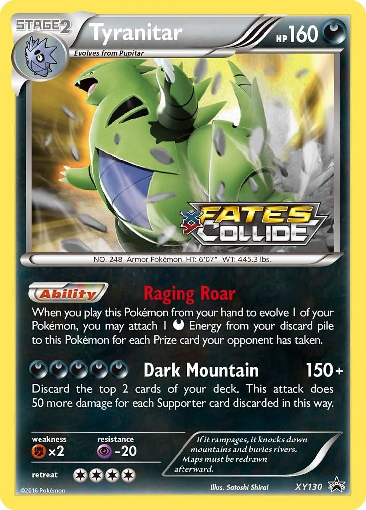 Tyranitar Xy130