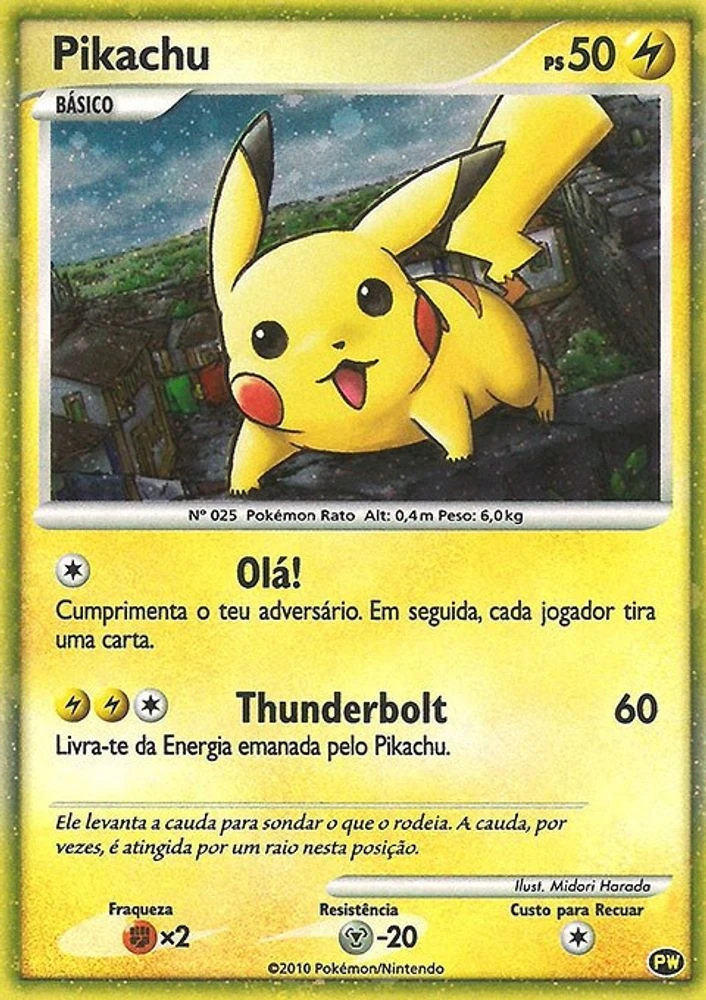Pikachu Portuguese