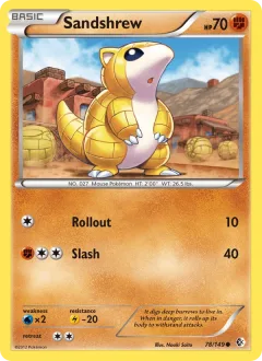 Sandshrew Reverse Holo