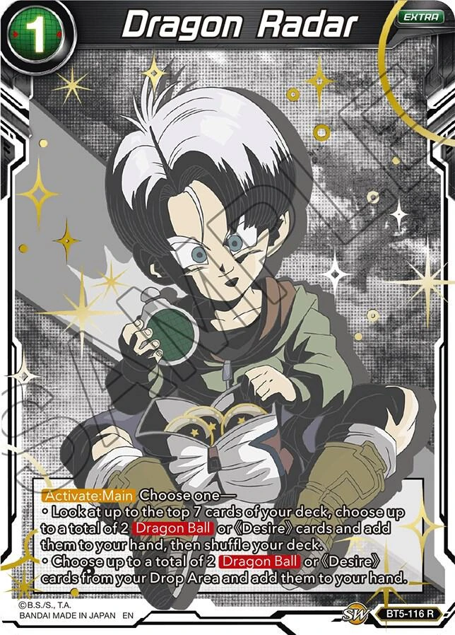 Dragon Radar [Alternate Art] #BT5-116