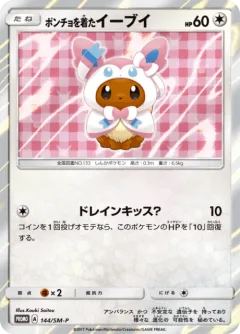 Poncho Wearing Eevee 144sm P