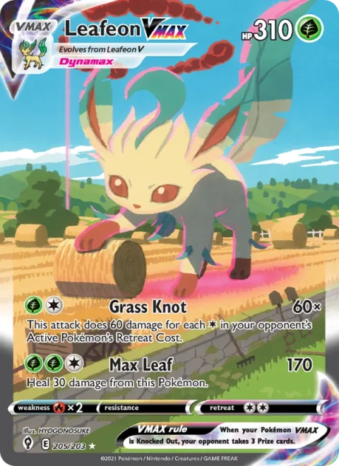 Leafeon Vmax