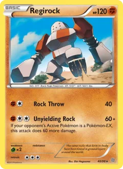 Regirock Reverse Holo