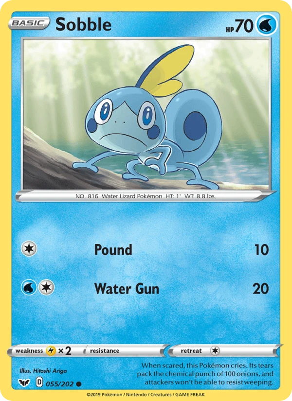 Sobble Reverse Holo #55