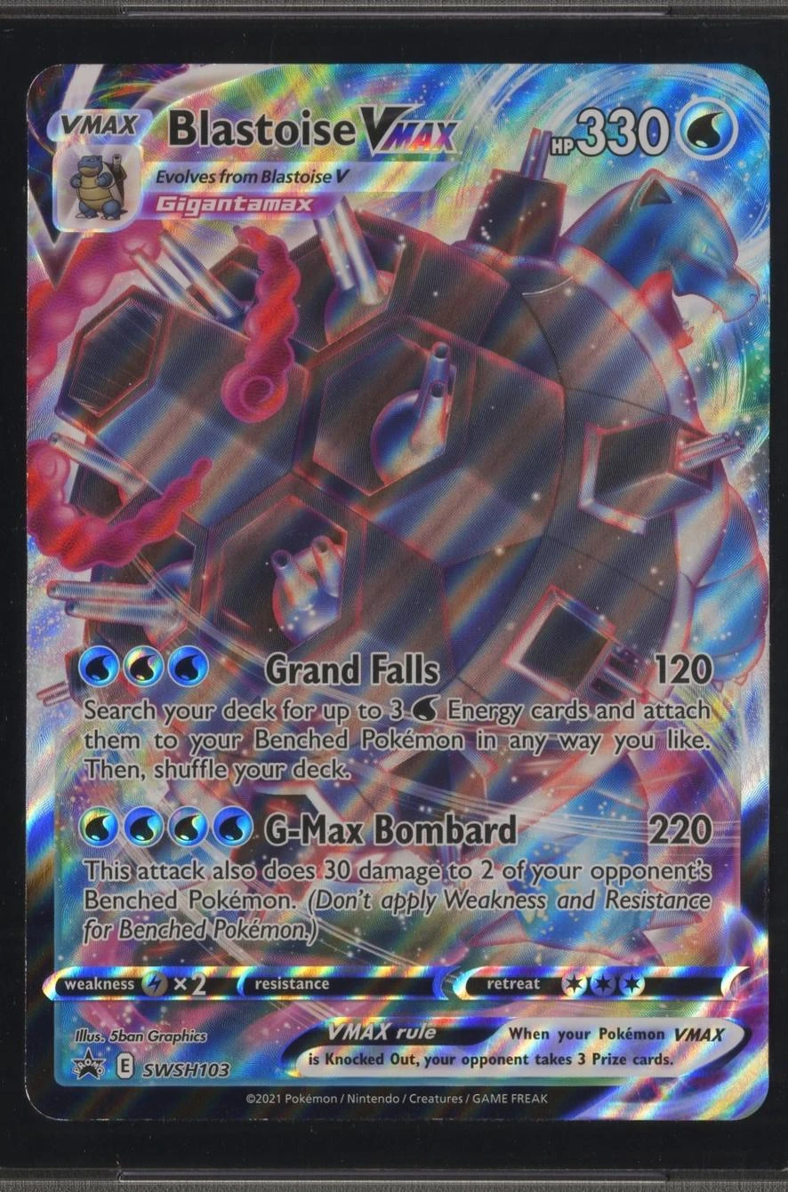 Blastoise VMAX Jumbo #103