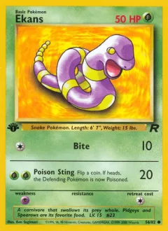 Ekans 1st Edition