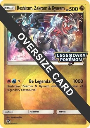 Reshiram Zekrom & Kyurem Jumbo