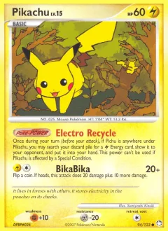 Pikachu Stamped