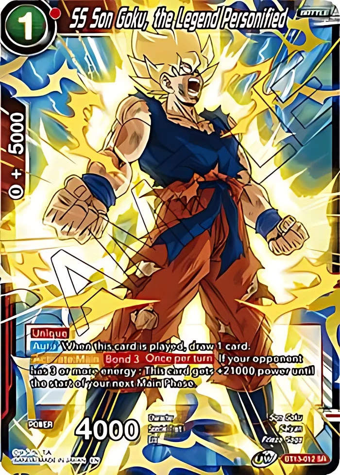 SS Son Goku, the Legend Personified #BT13-012
