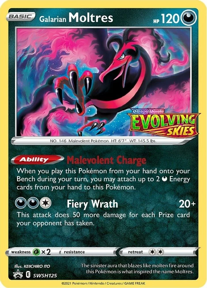 Galarian Moltres #SWSH125