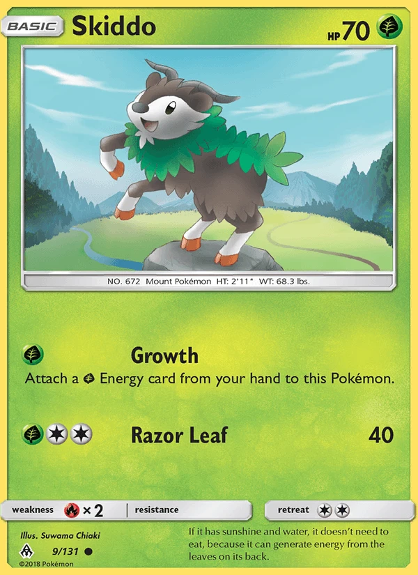 Skiddo Reverse Holo #9