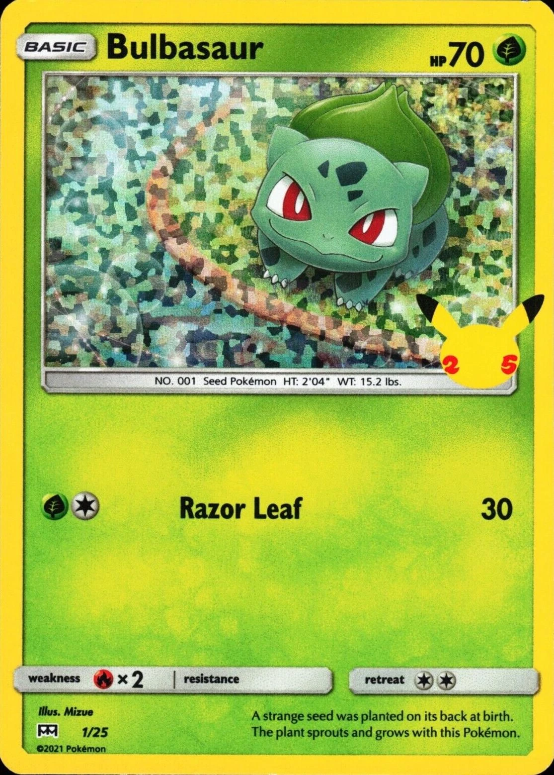 Bulbasaur Holo #1